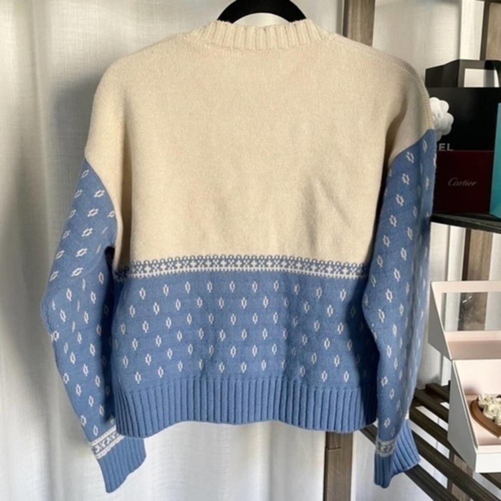 🆕 Alanui Wool & Cashmere Runway Designer Elephant Sequins Sweater - Picture 6 of 12